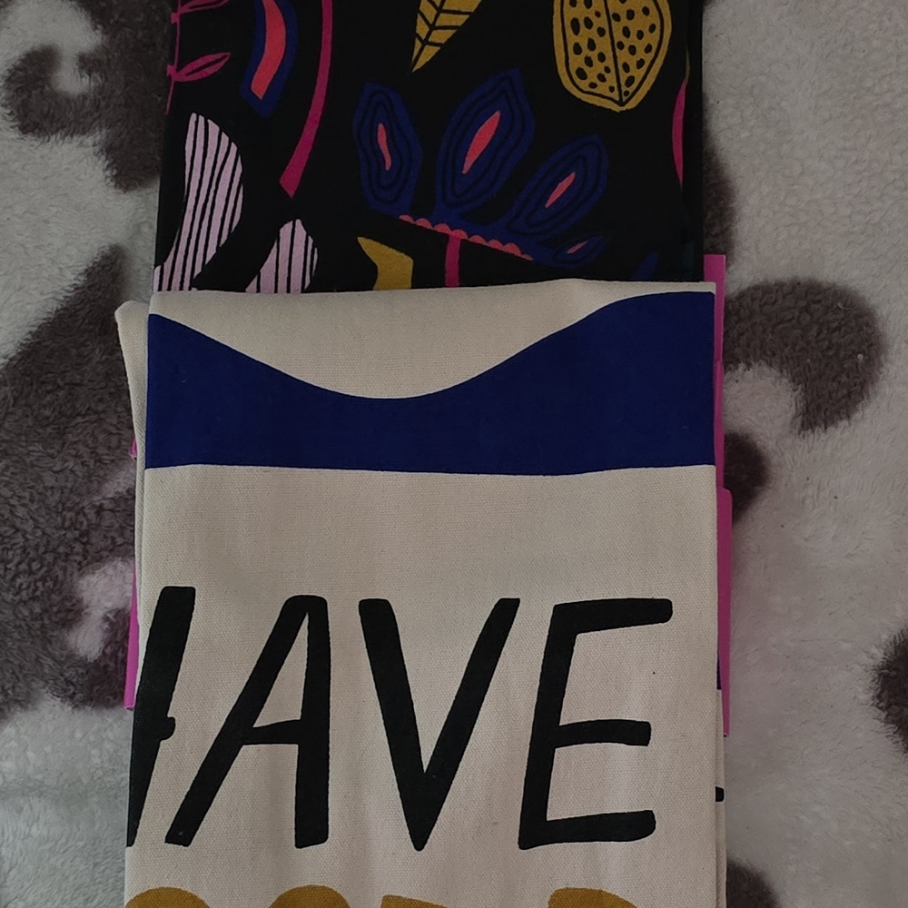 Tabitha Brown Multicolor Kitchen Towel Set - Picture 2 of 2
